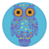 H00t Owl Blues Sticker