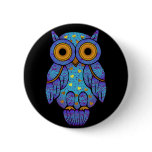 H00t Owl Midnight Madness Button