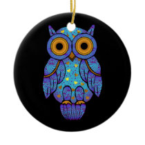 H00t Owl Midnight Madness Ornament
