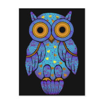 H00t Owl Midnight Madness Postcard