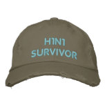 H1N1 SURVIVOR embroidered hats