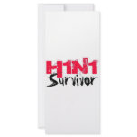 H1N1 Survivor Gear rack cards
