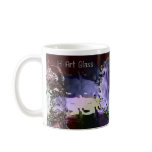 H-Art Fractal Glass Tile Coffee Mug - customisable