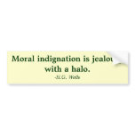 H.G. Wells Hypocrisy Bumper Sticker bumper stickers