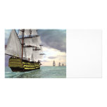 H M S Victory Custom Photo Card