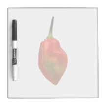 Habernero Single Pepper Photograph Dry Erase Whiteboards
