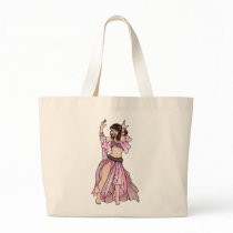 Habibi Belly Dancer Tote Bag