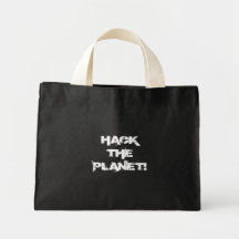 Hack the Planet bag
