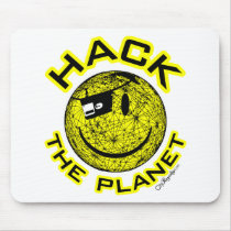 Hack the Planet Mouse Pads