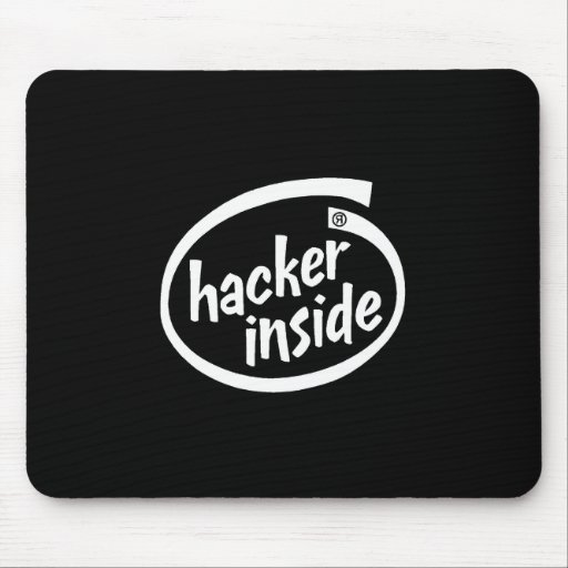 Hacker Inside Mouse Pads