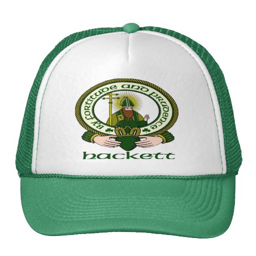 Hackett Clan Motto Cap Trucker Hats