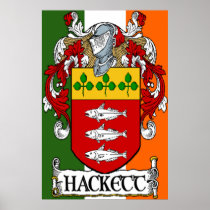 Hackett Coat of Arms Print