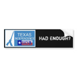 Had Enough? Secede! bumper stickers