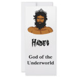 Hades information card rack cards