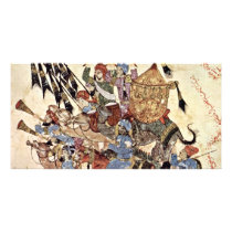 Hadj (31. Maqamat) By Al-Wâsitâ Yahyâ Ibn Mahmã " Photo Cards