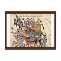 Hadj (31. Maqamat) By Al-Wâsitâ Yahyâ Ibn Mahmã " Postcard