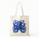 Haeckel Octopus Blue bags