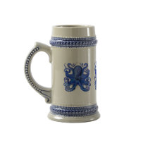 Haeckel Octopus Blue Coffee Mugs
