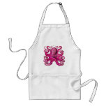Haeckel Octopus Pink Apron