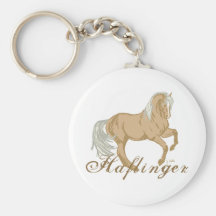 Haflinger Horse Keychain