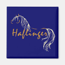 Haflinger Horse Refrigerator Magnets