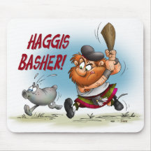 Haggis Basher Mouse Pads