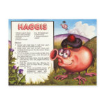 Haggis Recipe Postcards