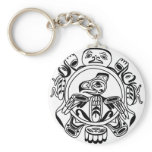 Haida Art - Nativive American Haidia Design keychains