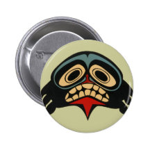 Haida Art Pinback Button