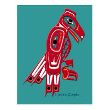 HAIDA EAGLE Postcards
