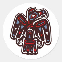Haida Thunderbird Stickers