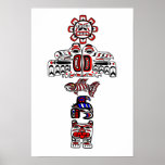 Haida Totem Poster