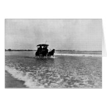 Haifa-Akka carriage route, ca. 1907 Greeting Cards