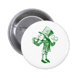 Haigha (Mad Hatter) Inked Green Pin