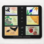 Haiku Art - Insect Series Mousepad