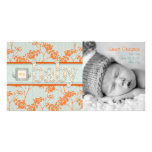 Haiku Baby Photo Announcement Card Picture Card
