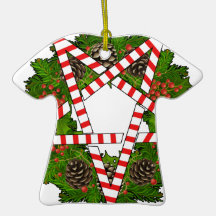 Hail Santa Christmas Tree Ornament