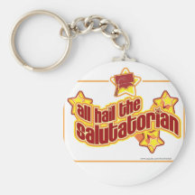 Hail the salutatorian key chain