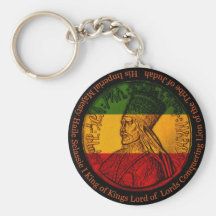 Haile Selassie Keychain