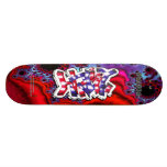 Hailey 01 ~ Custom Graffiti Art Pro Skateboard