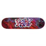 Hailey 03 ~ Custom Graffiti Art Pro Skateboard