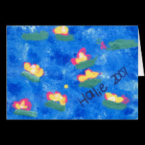 Hailies Pond Customisable Card cards