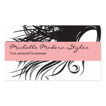 Hair Beauty Business Cards
