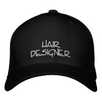 HAIR DESIGNER EMBROIDERED HATS