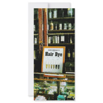 Hair Dye Rack Card