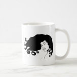 Hair flare coffee mug