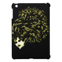 Hair Girl (Blonde and Black) iPad Mini Case