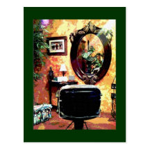 Hair Salon Post Card