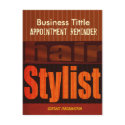 Hair Stylist Appointment Reminder postcards