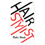 Hair Stylist Business Cards business cards